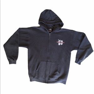Trader Joe’s zip up hoodie gray medium